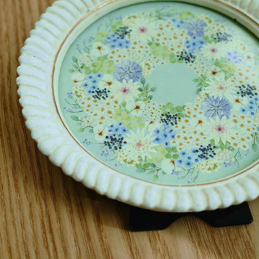 まるいフレーム〈ルリタマライトブルー〉